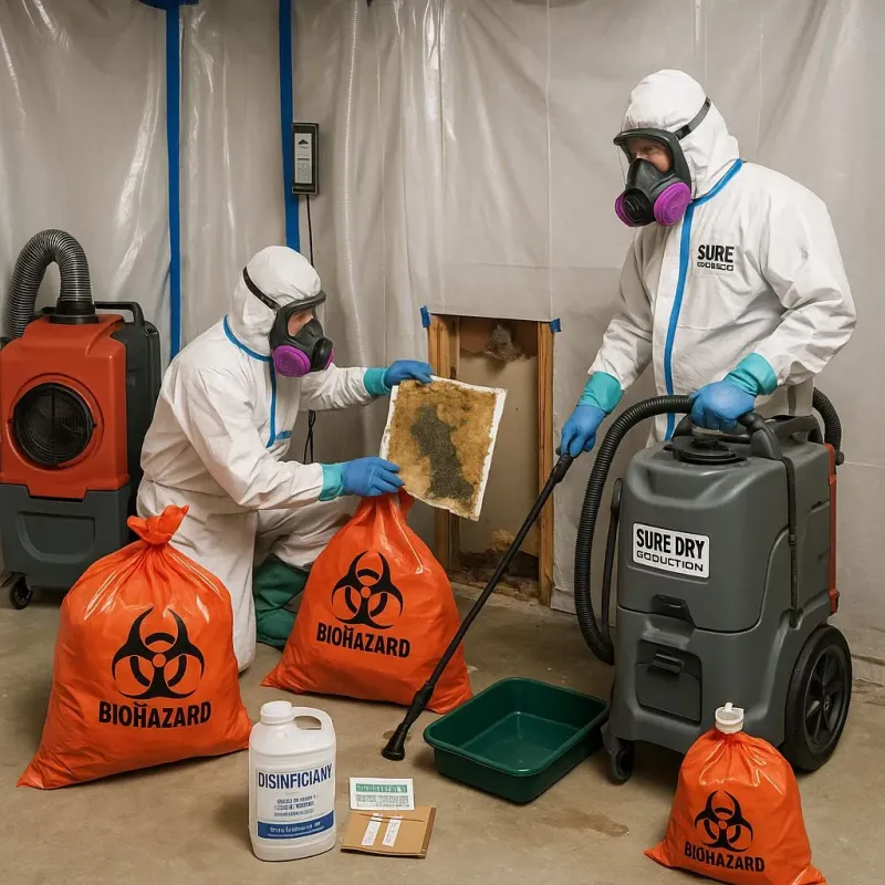 Contaminated Water Handling Protocols process in Clay County, WV